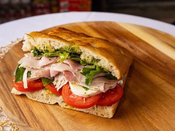 Marseille (Turkey) sandwich on Focabari bread